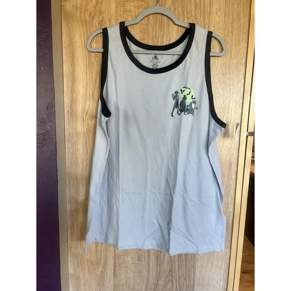 Disney Other - Disney World Disneyland Haunted Mansion Tank Top Shirt Men XL Hitchhiking Ghost
